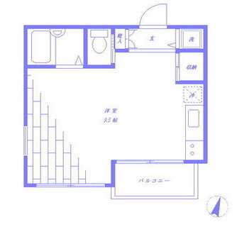 東京都荒川区西日暮里３丁目 賃貸マンション 1R