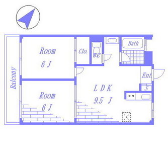 東京都文京区千駄木４丁目 賃貸マンション 2LDK