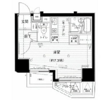 東京都文京区本駒込３丁目 賃貸マンション 1K