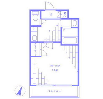 東京都文京区千駄木２丁目 賃貸マンション 1K