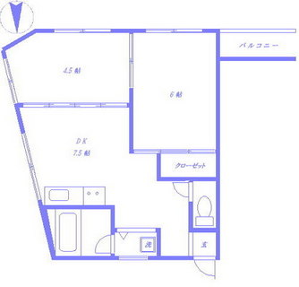 東京都文京区千駄木３丁目 賃貸マンション 2DK