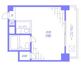 東京都文京区千駄木２丁目 賃貸マンション 1R