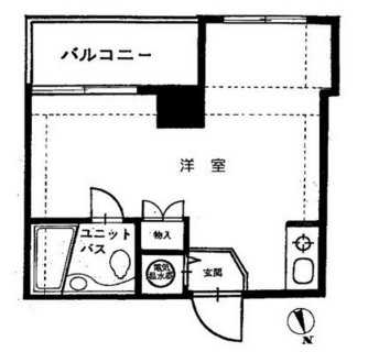 東京都文京区千駄木３丁目 賃貸マンション 1R