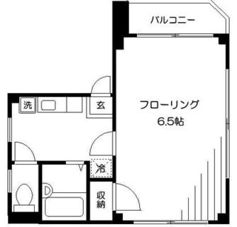 東京都文京区千駄木２丁目 賃貸マンション 1K